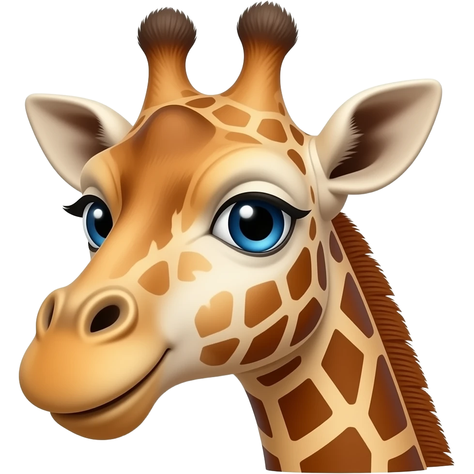 Giraffe Kopf Daumen hoch emoji