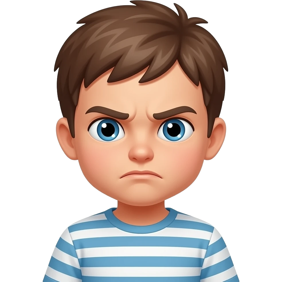 Annoying kid emoji