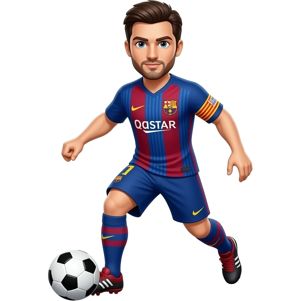 football barca emoji