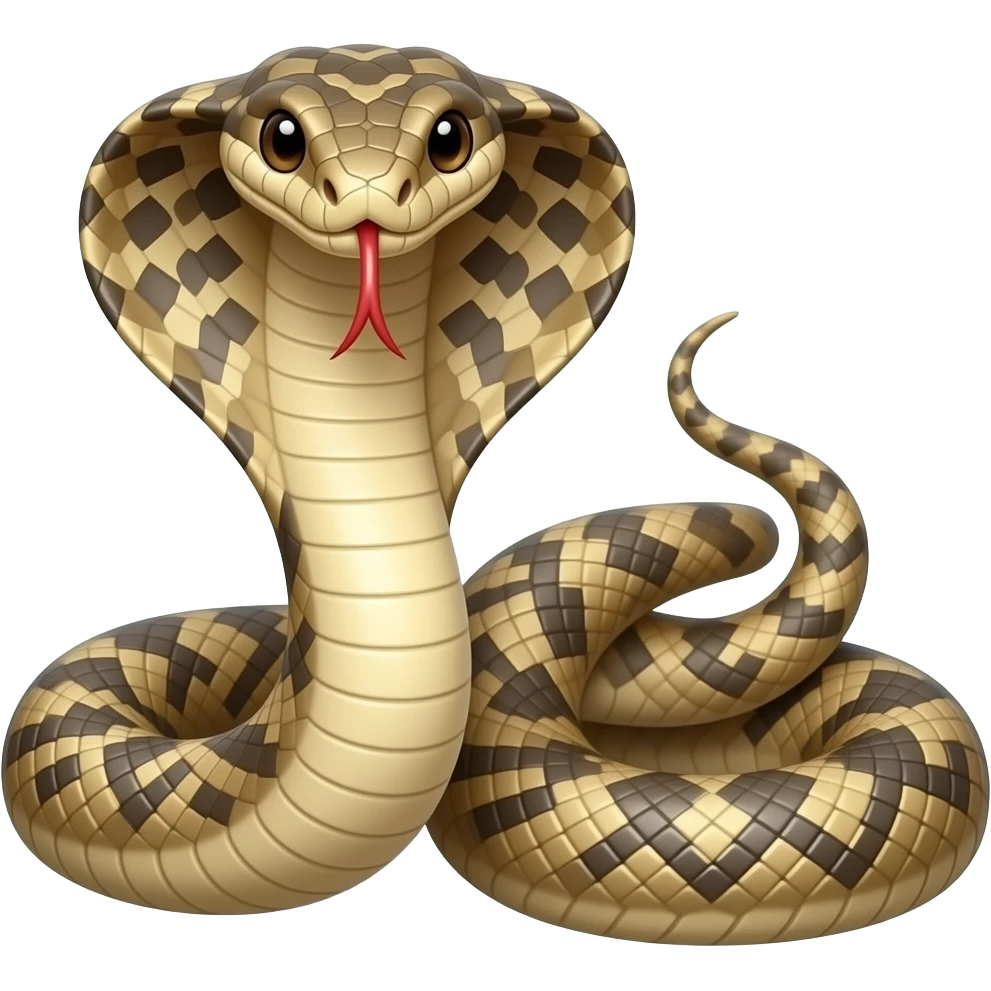 “The snake has raised its hood.” emoji
