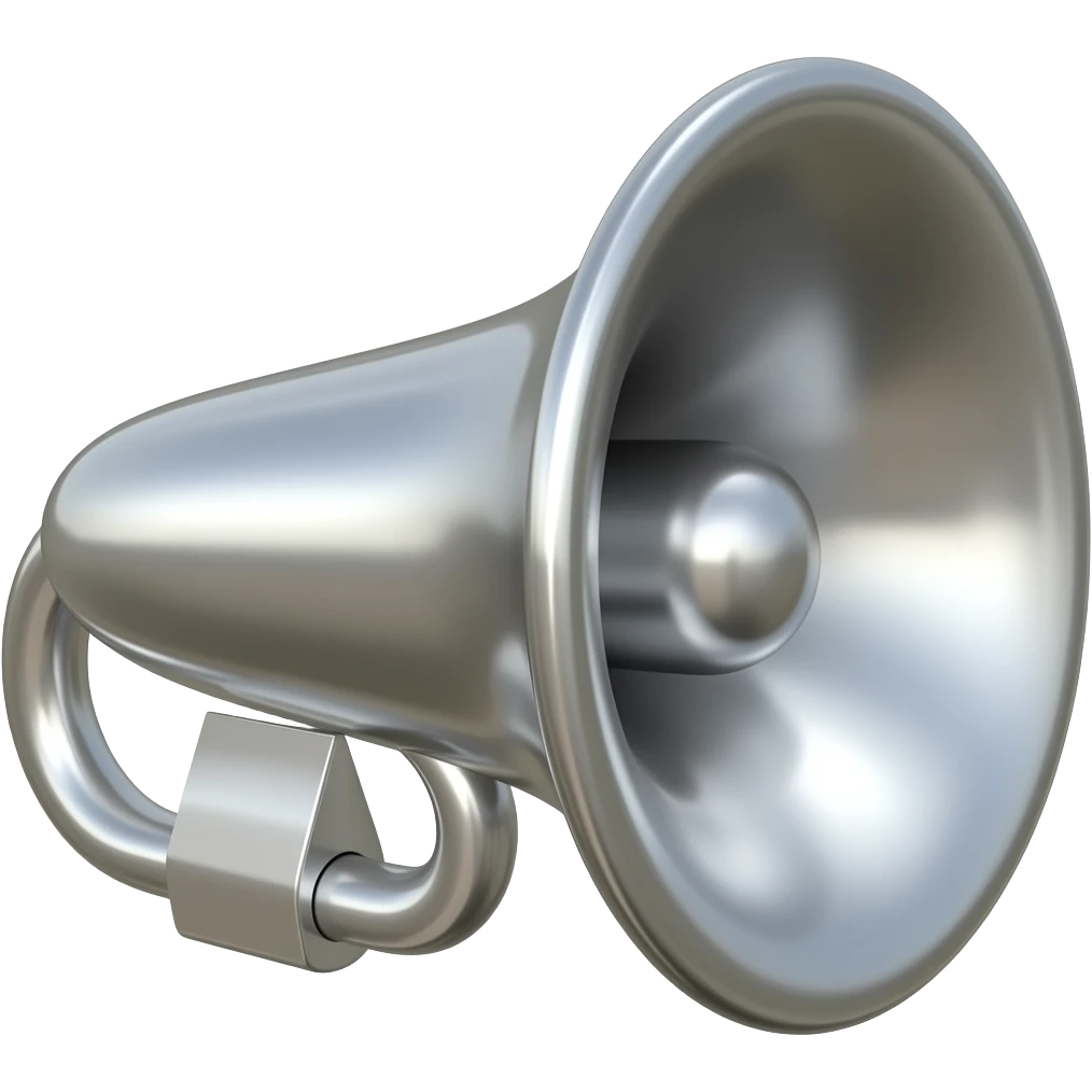 klaxon avec boule emoji