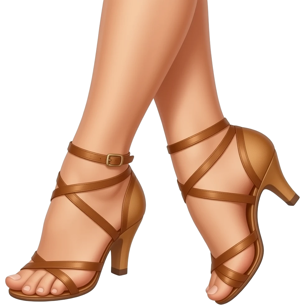 Latin dance shoes woman emoji