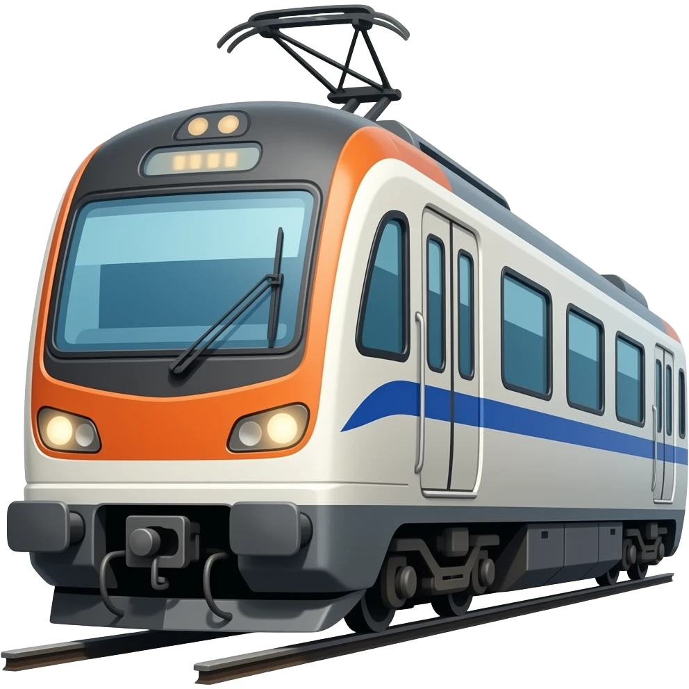 Passanger train emoji