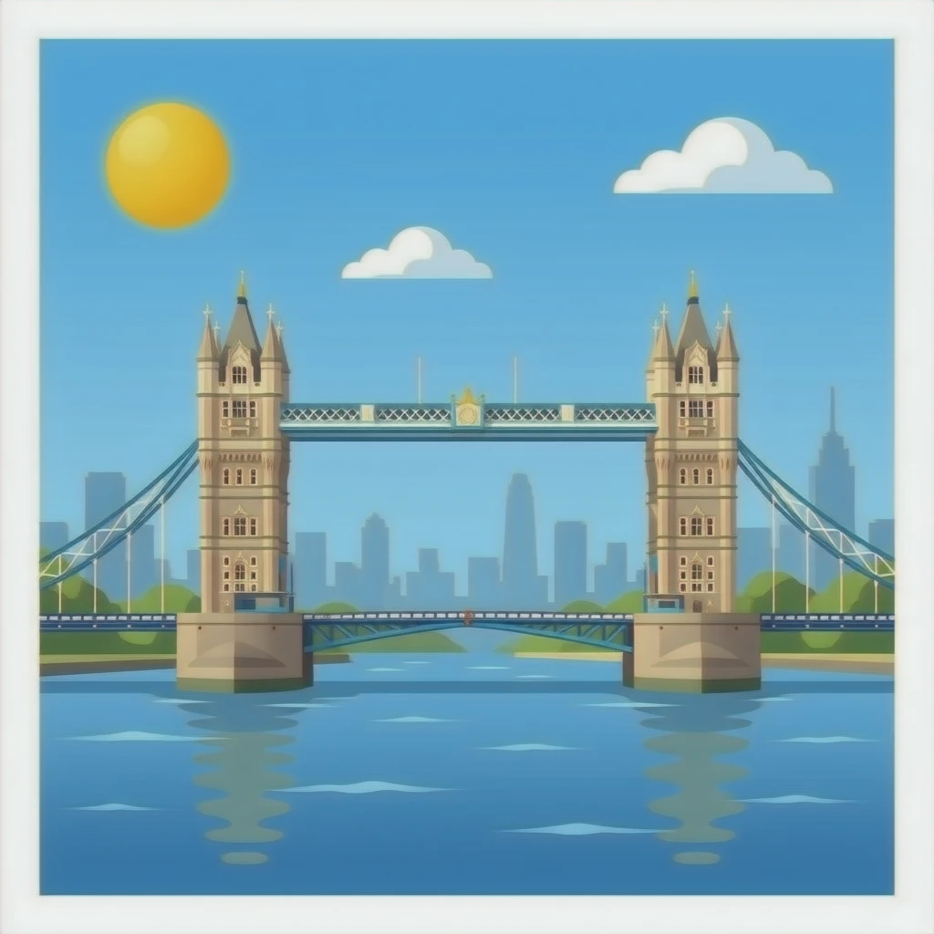 Tower Bridge emoji