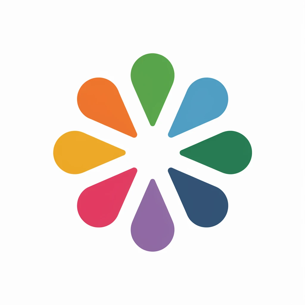 make a colorful logo of "Ideogram" emoji