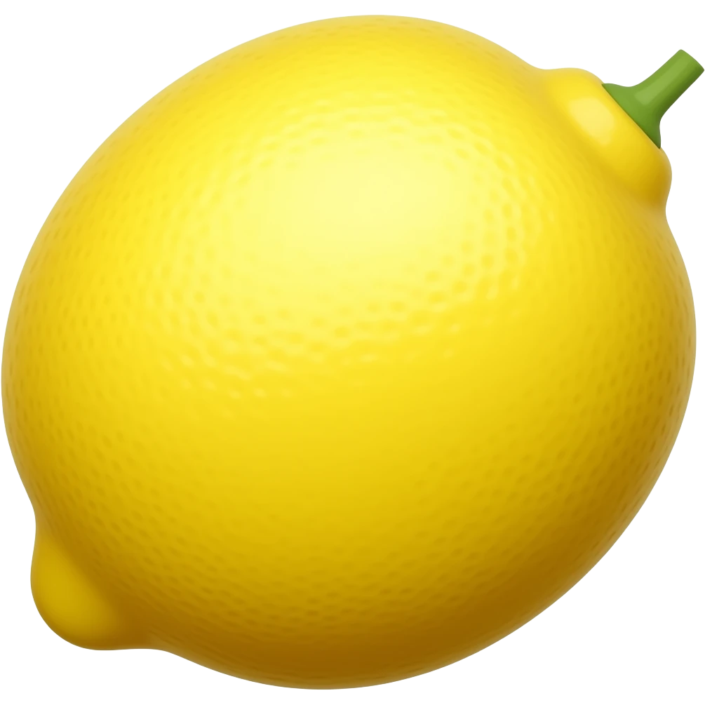 Lemon emoji