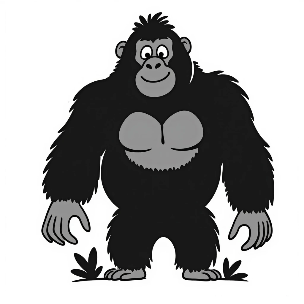 Gorilla emoji