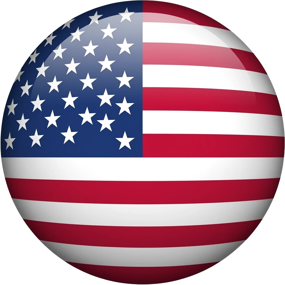 created a united states flag but in 13 stars circle emoji