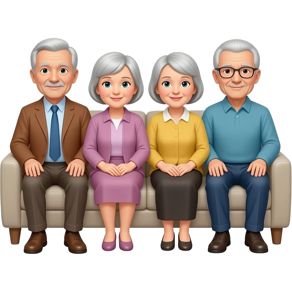 old people sofa emoji