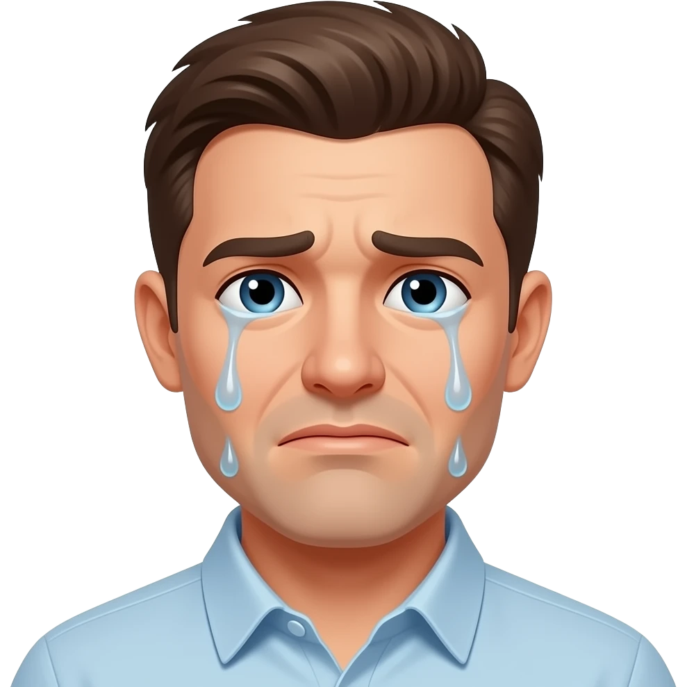 Man Crying emoji