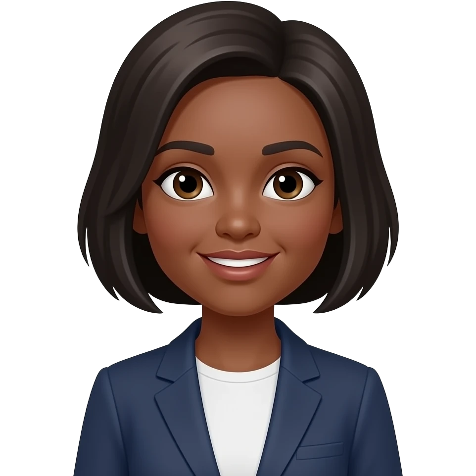 commerciale dame noire emoji