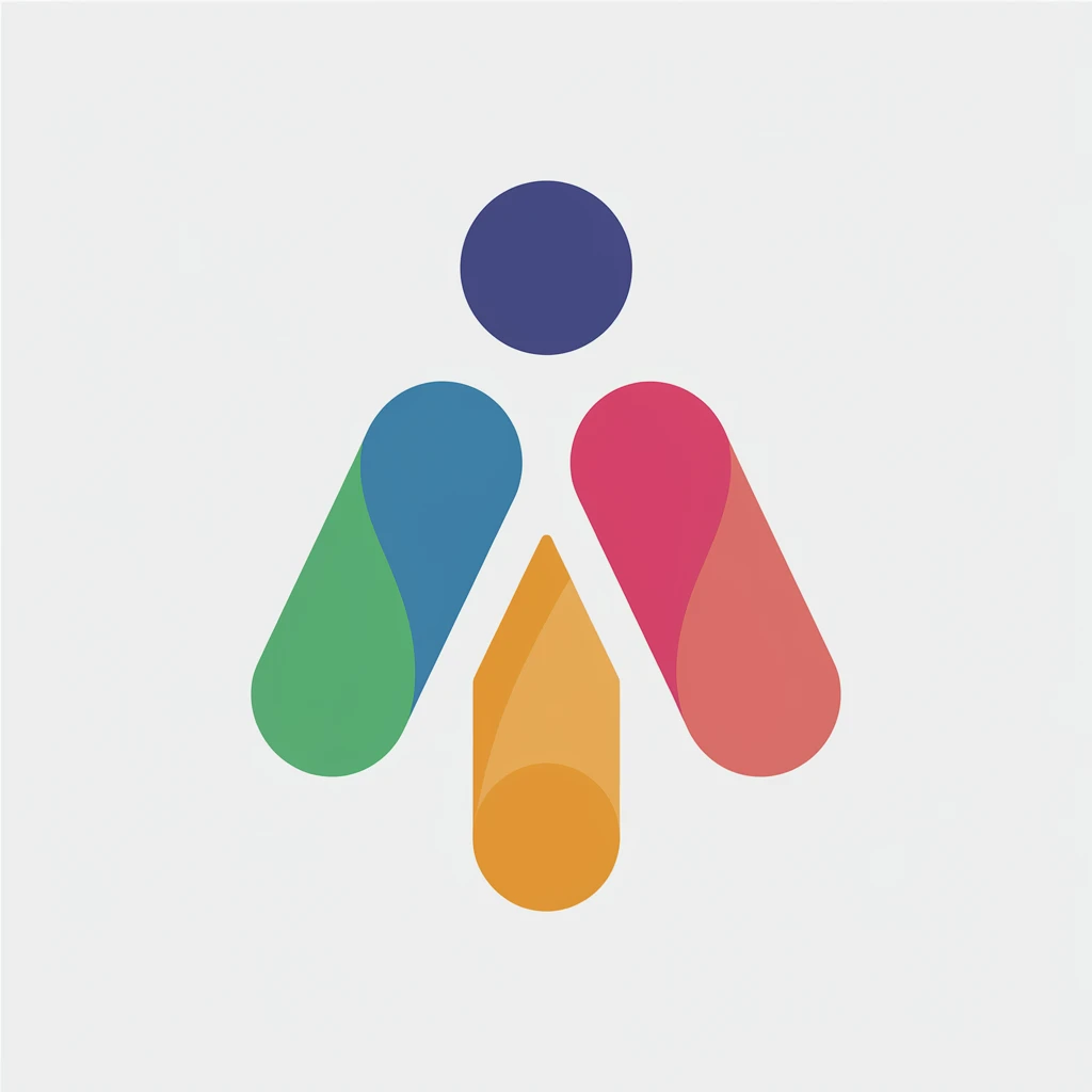 make a colorful logo of "Ideogram V2a" emoji