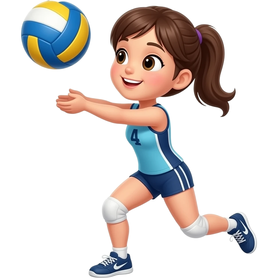 GIRL'S VOLLEYBALL emoji