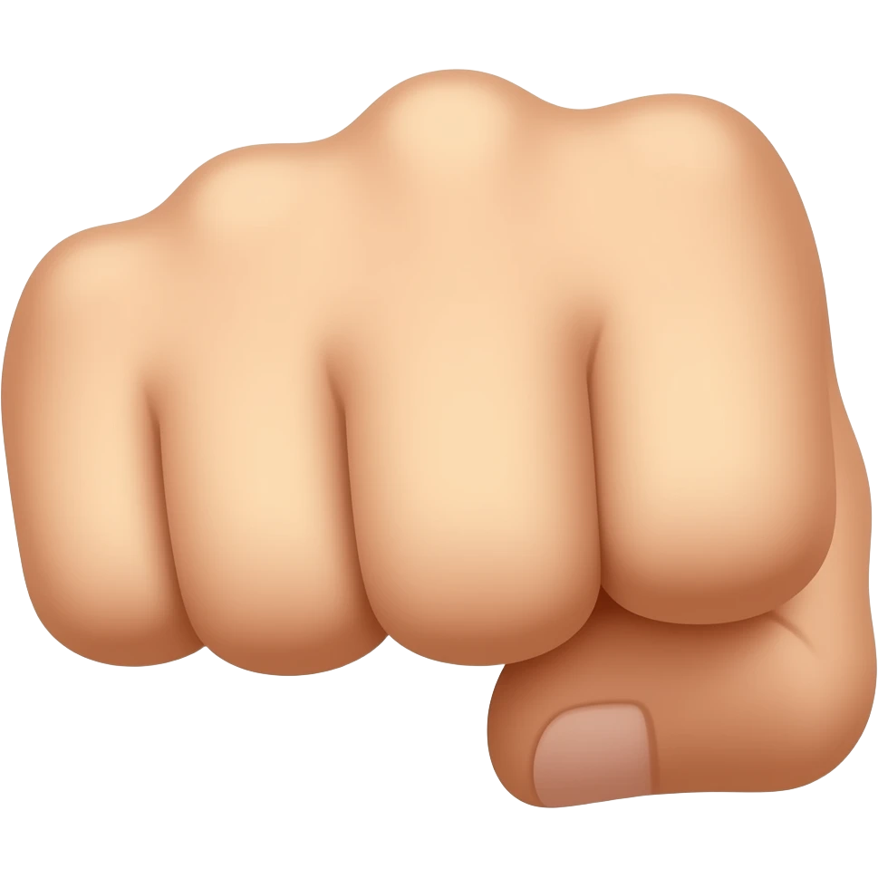 oncoming fist emoji