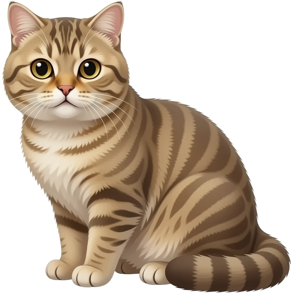 scottish fold cat emoji
