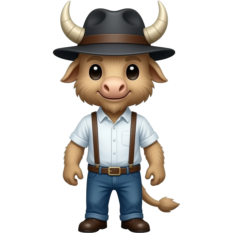 Horned and Hatted emoji