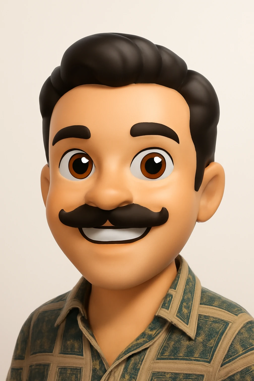 A 3D Apple-style emoji version of the uploaded image, preserving its colors, shapes, textures, and overall design, simplified into emoji form while keeping key details recognizable. Smooth glossy finish, soft shadows, high-quality render, minimal background emoji