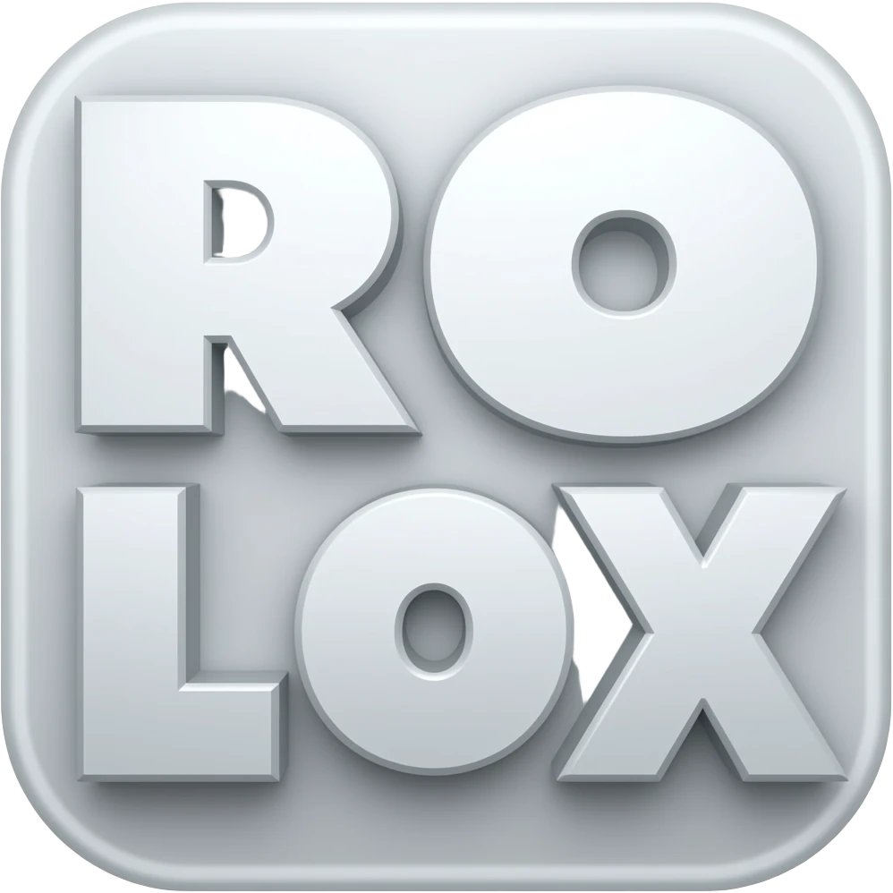 Minimalist roblox logo emoji