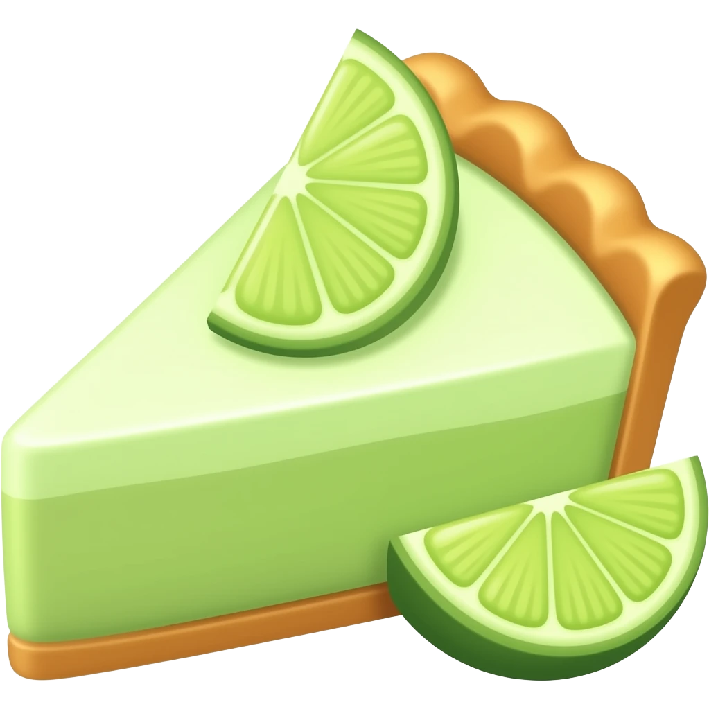 key lime pie emoji