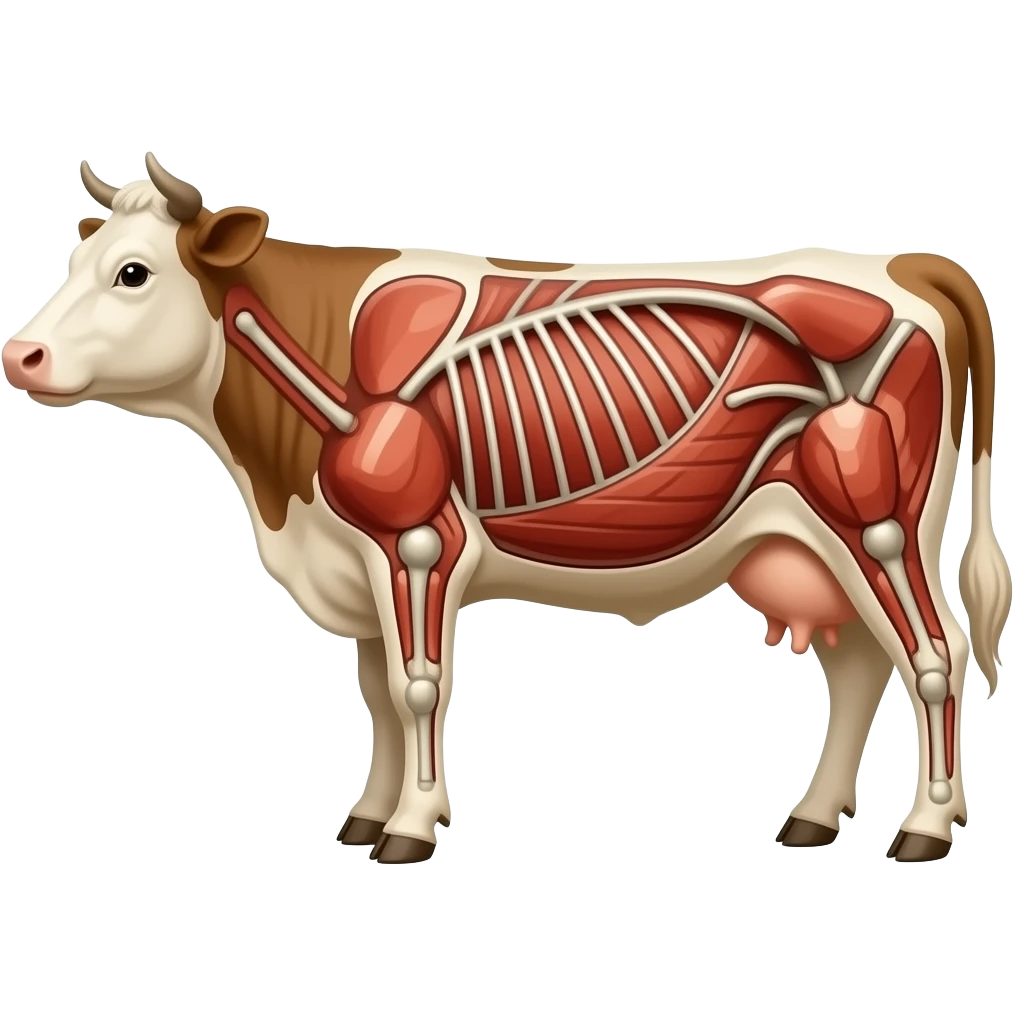Biology of cow emoji