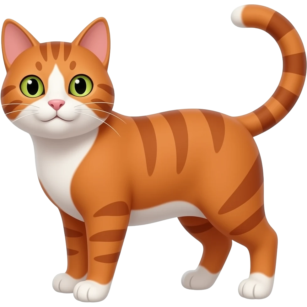 a Cat red emoji