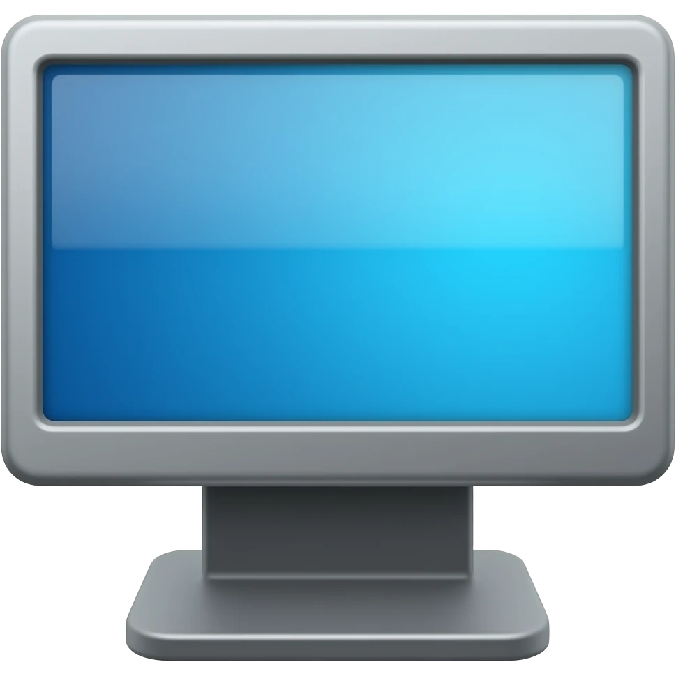 digital kiosk large screen up close emoji