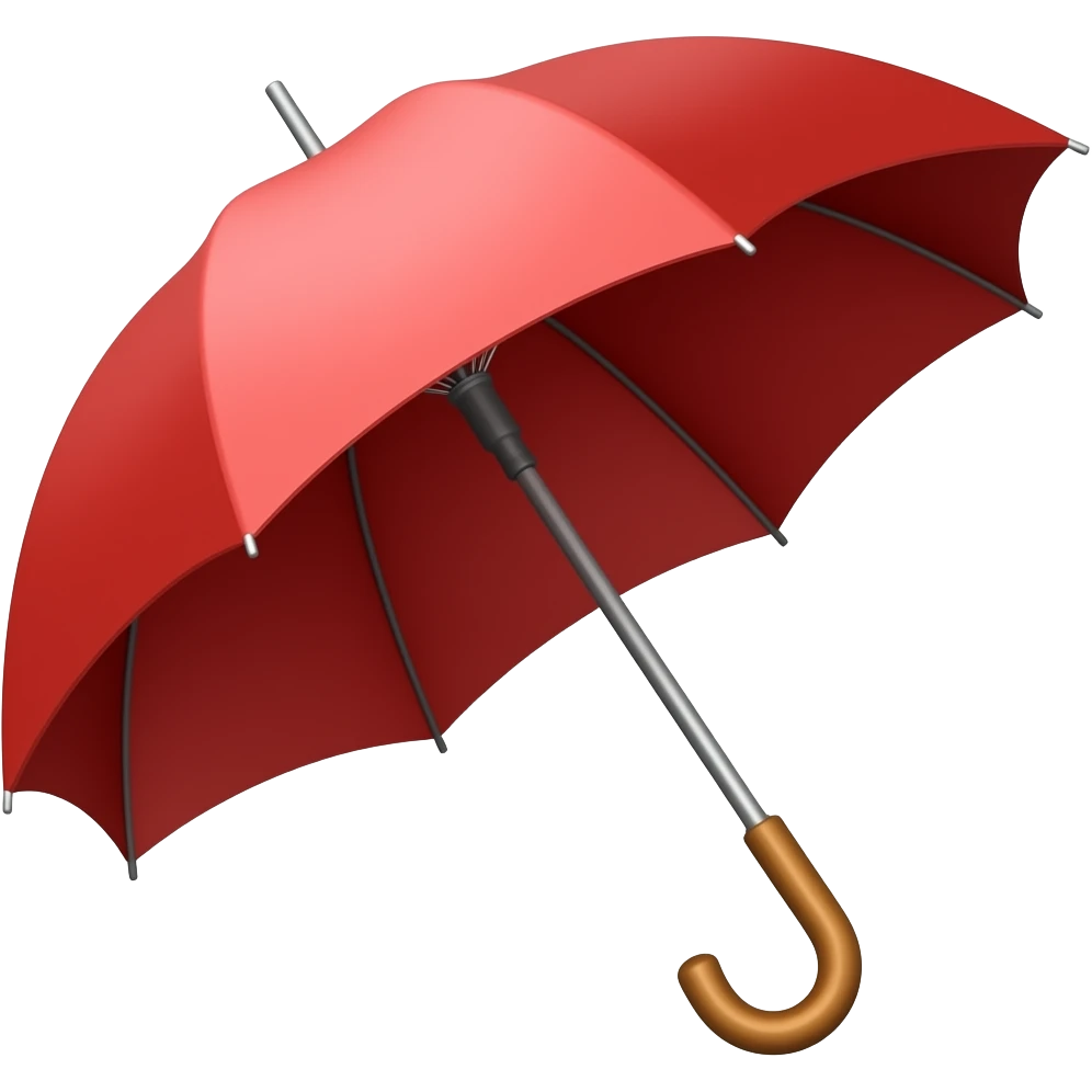 red umbrella emoji