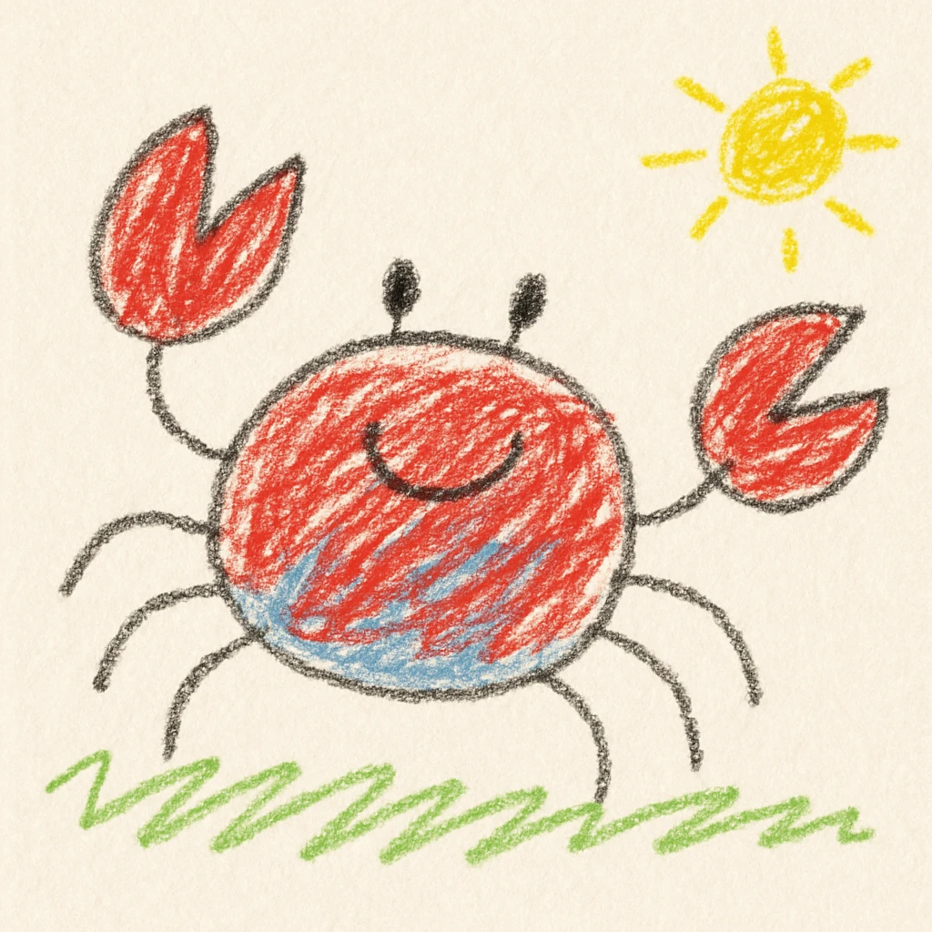 Crab emoji