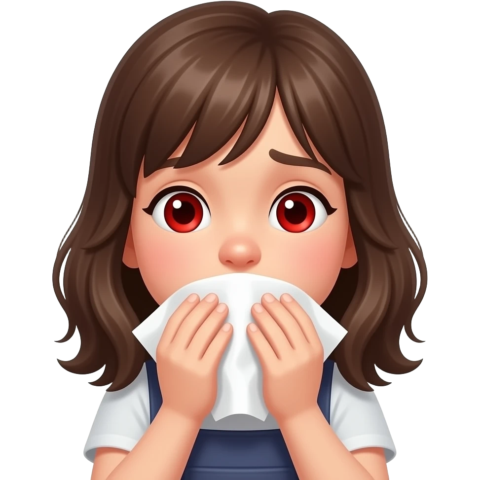 alergia chica emoji