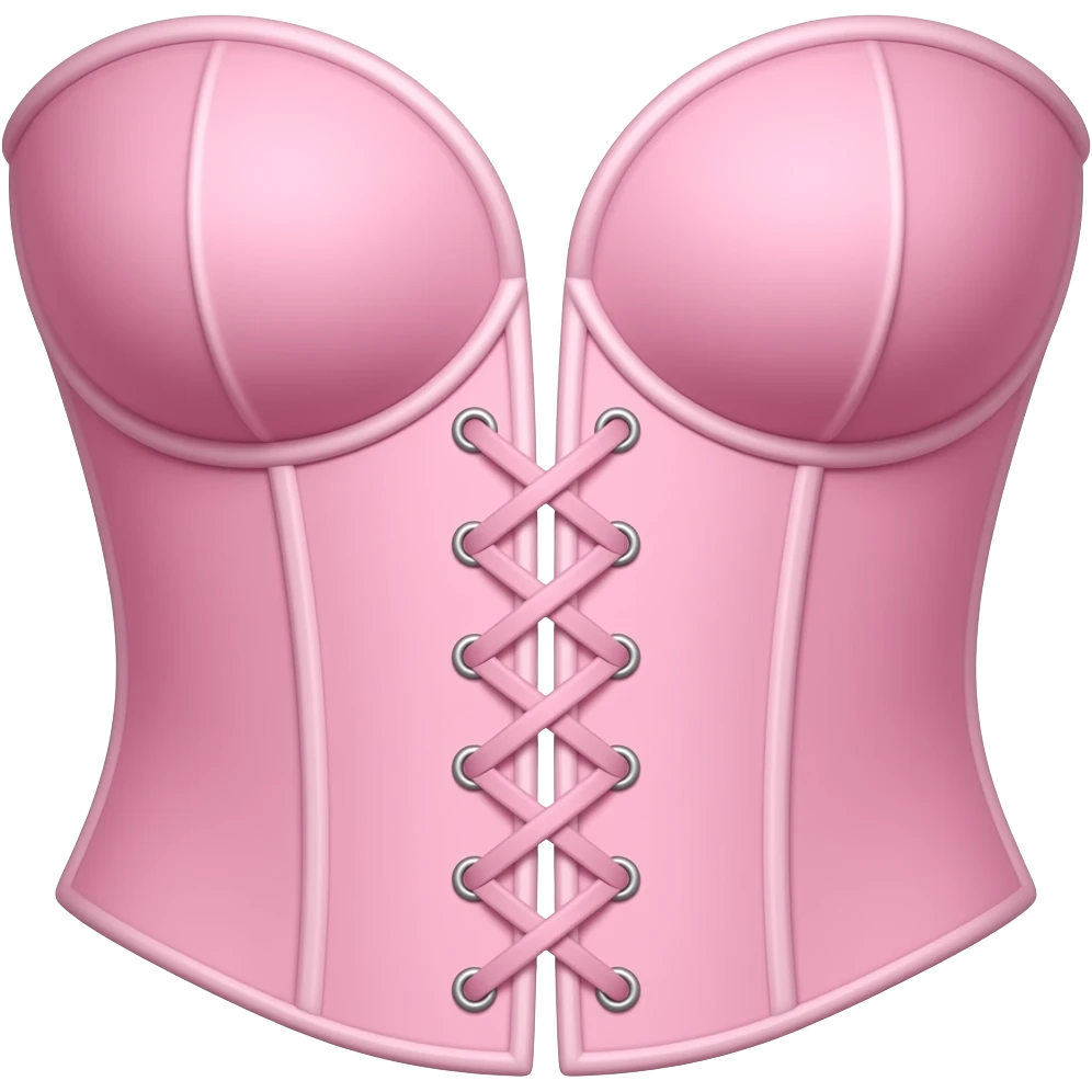 ballet corset pink emoji