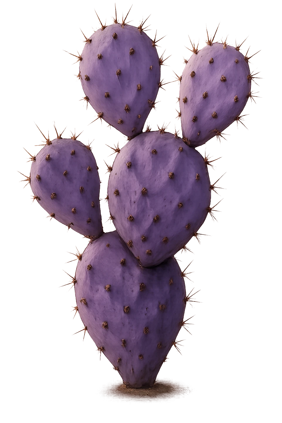purple cactus emoji