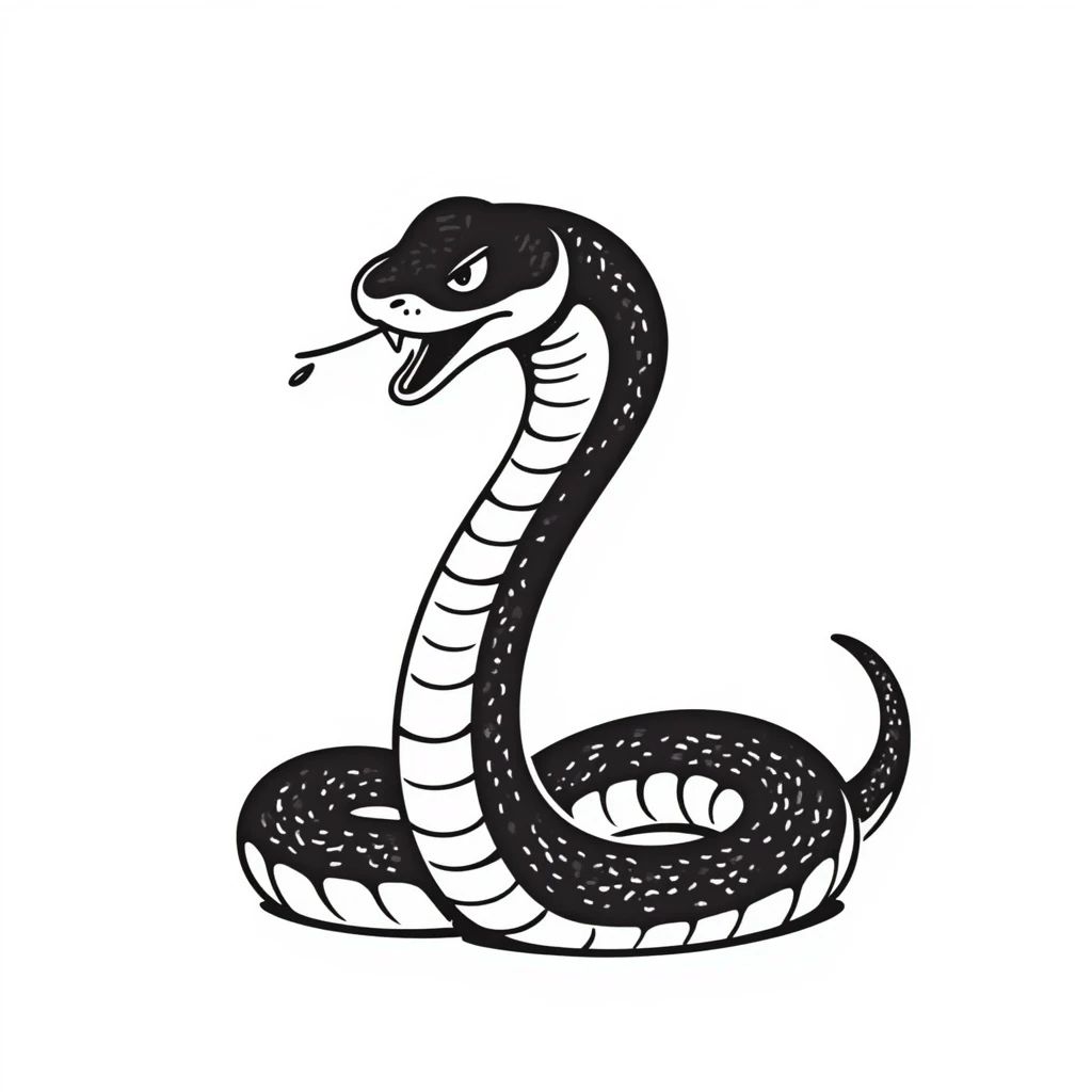 King cobra emoji