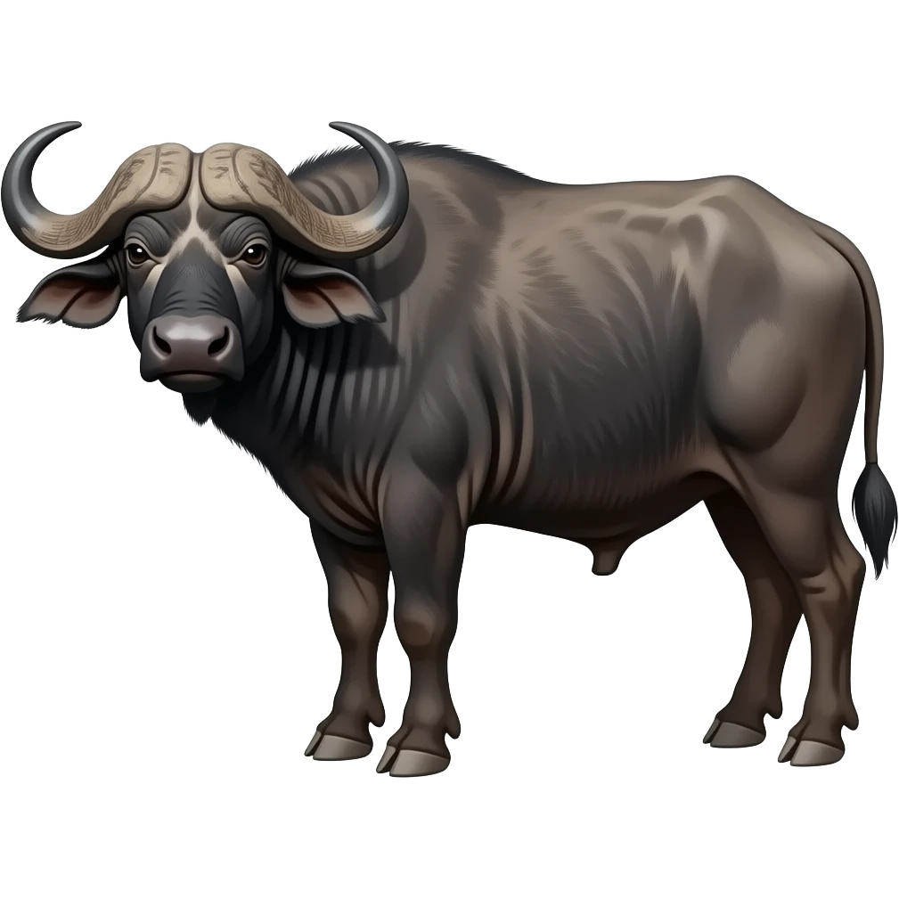 African buffalo emoji