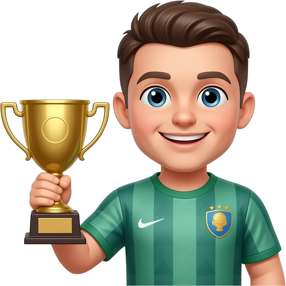 make a funny emoji representing a one person team emoji