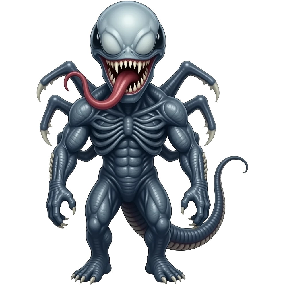 disegna il demogorgone di stranger things emoji