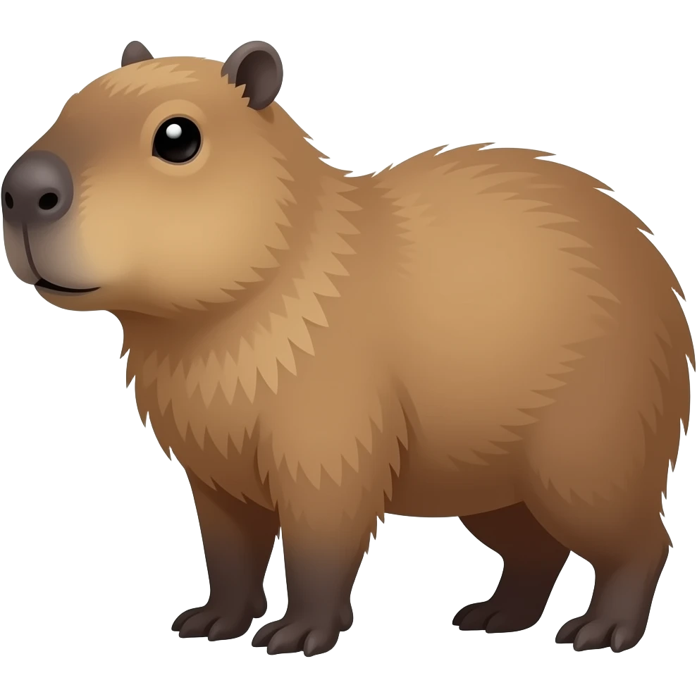 Capybara emoji