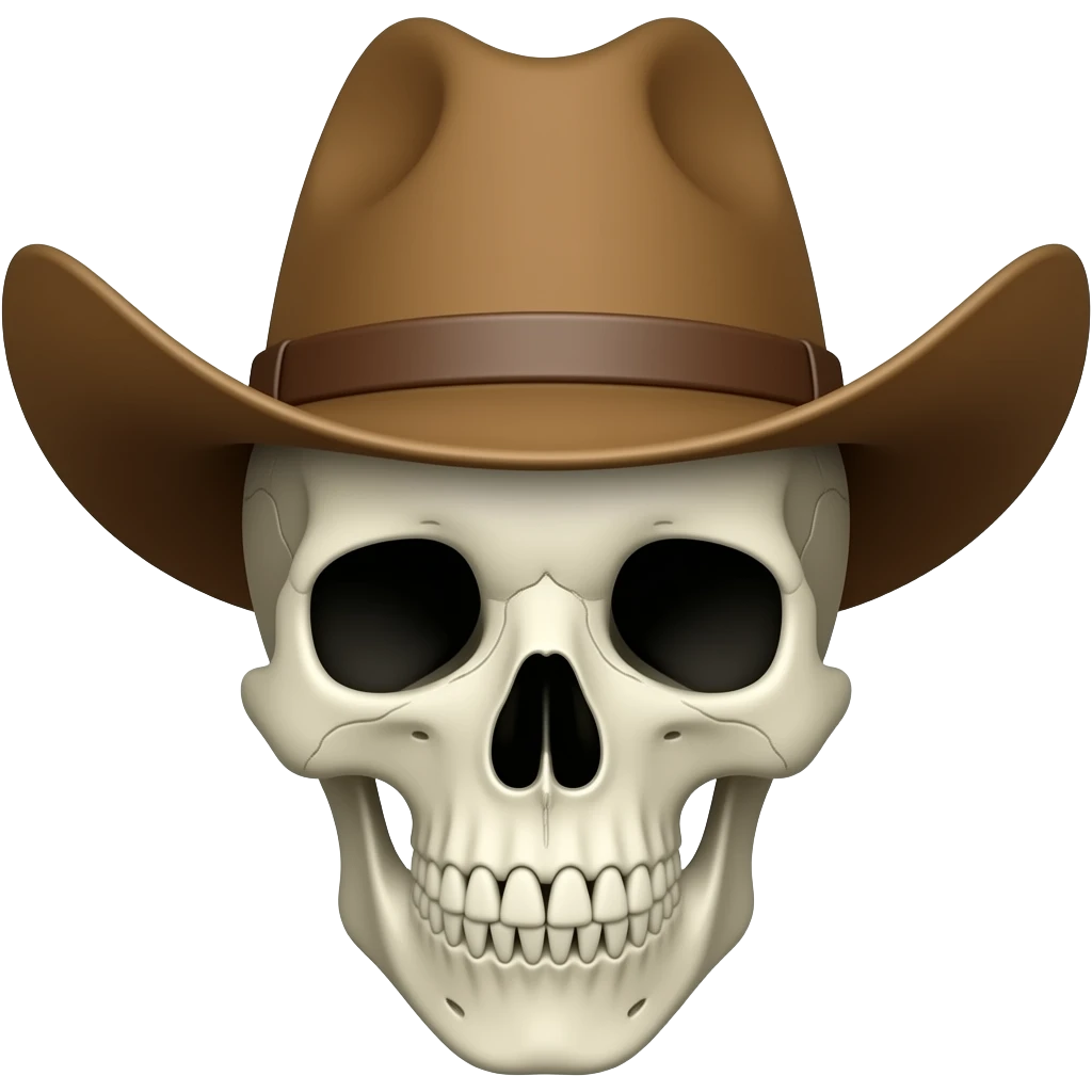 Cowboy Skull emoji