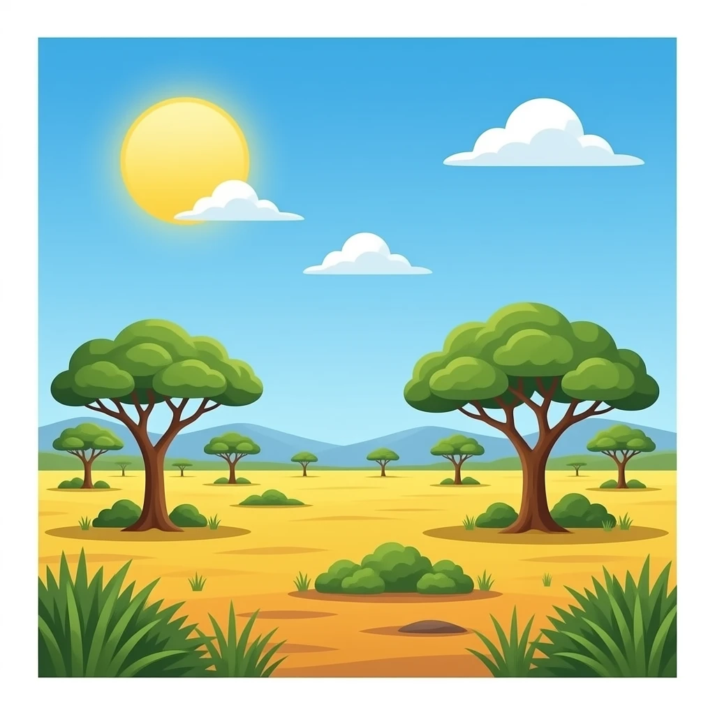 african savannah emoji