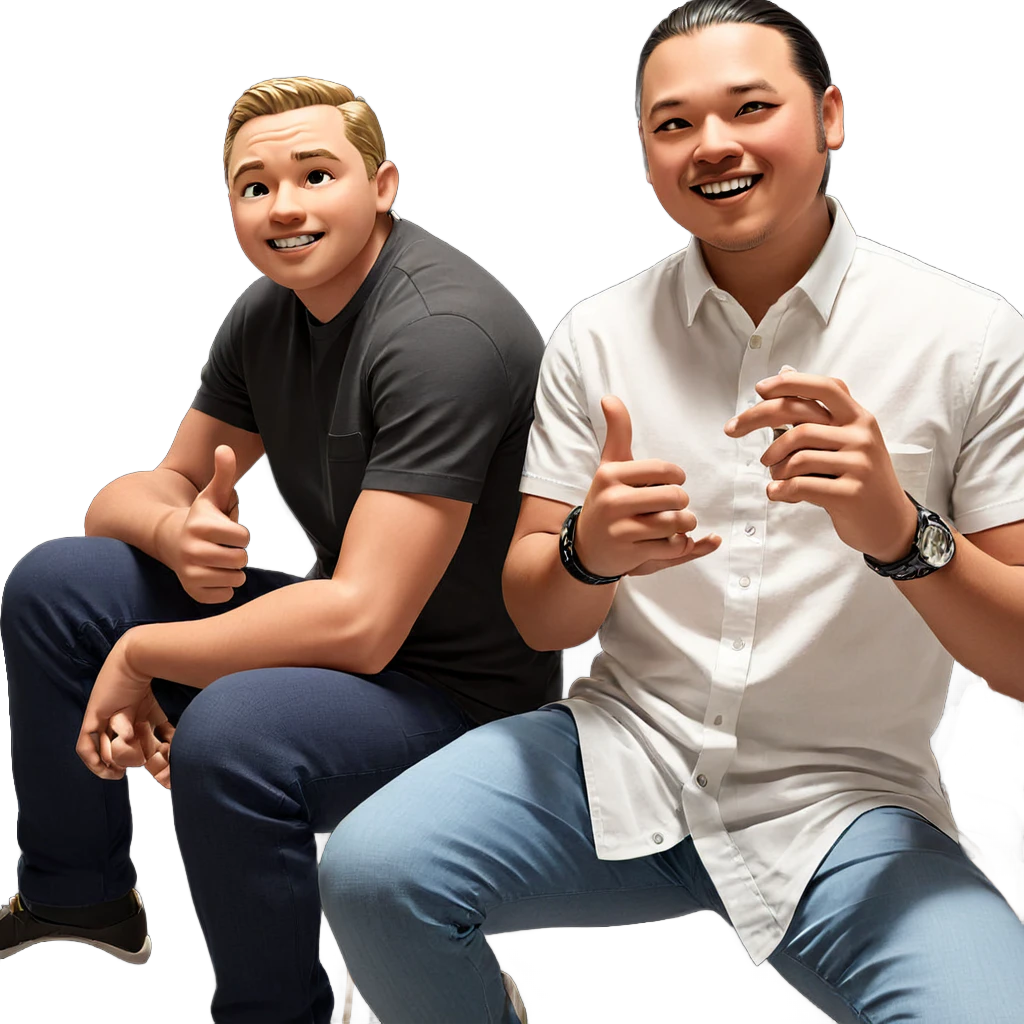 boys hanging out together emoji