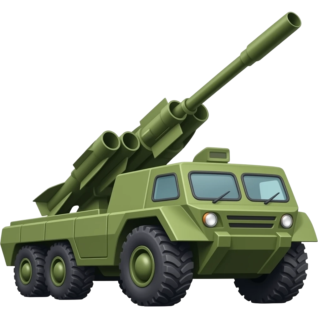 Katyusha missile launcher emoji