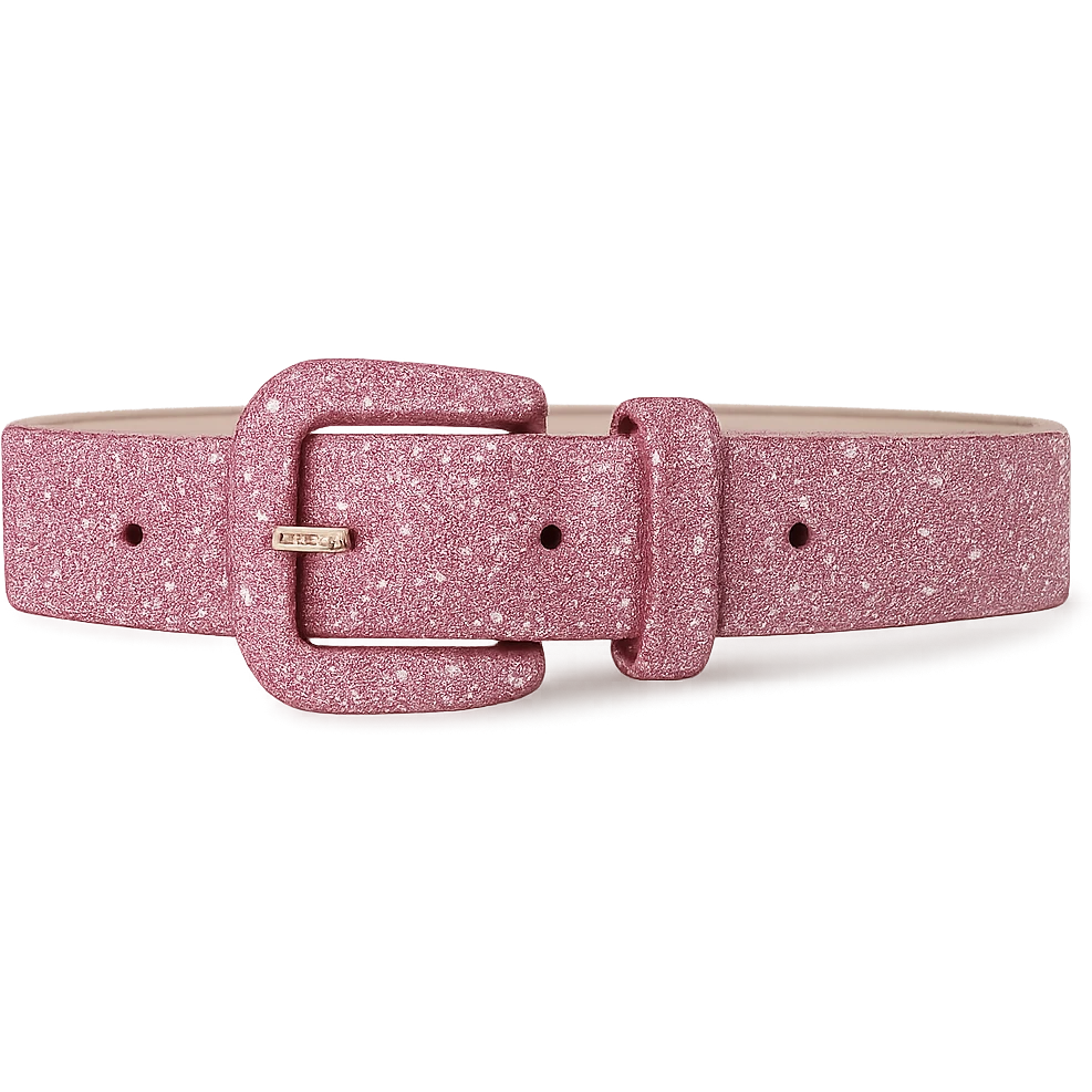 girly sparkling belt, pink color, no background emoji