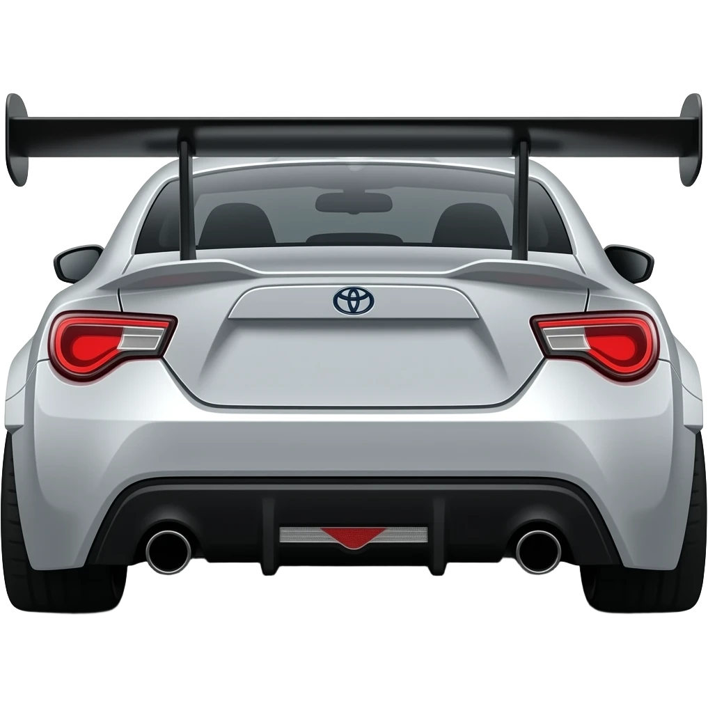 MAKE ME A SILVER 2019 GT86 WITH A ROCKRTBUNNY V2 SPOILER ON IT emoji