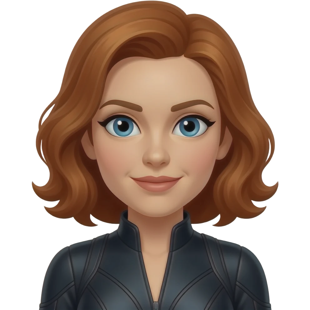 BLACK WIDOW MARVEL emoji