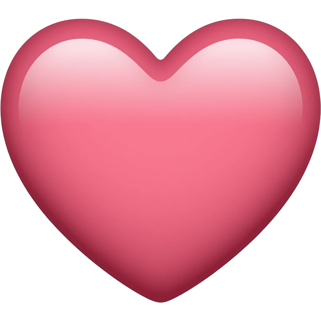 In heart shape same colour emoji