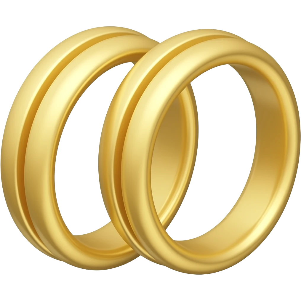 both rings golden emoji