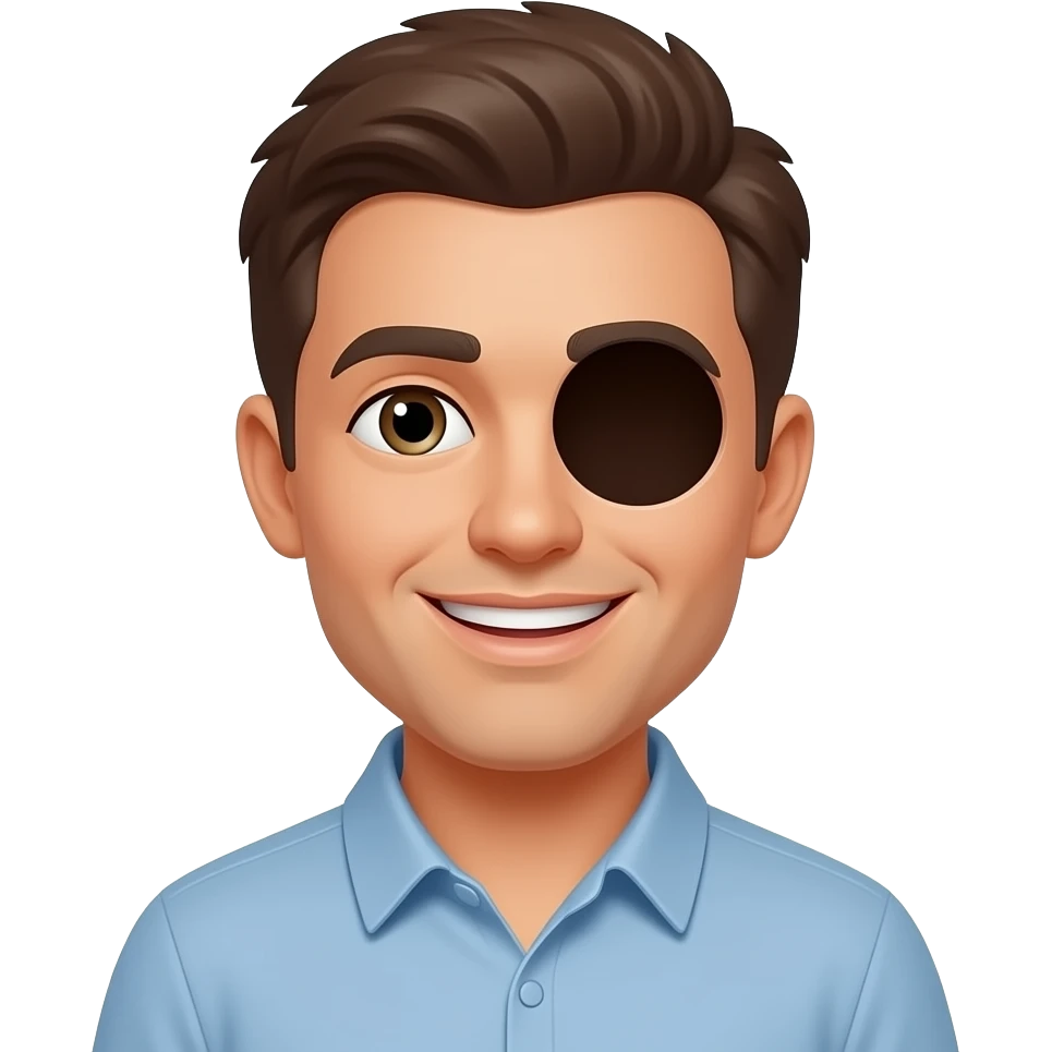 happy half of face missing 67 emoji