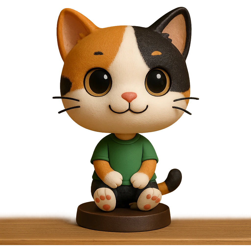 cute cat character emoji