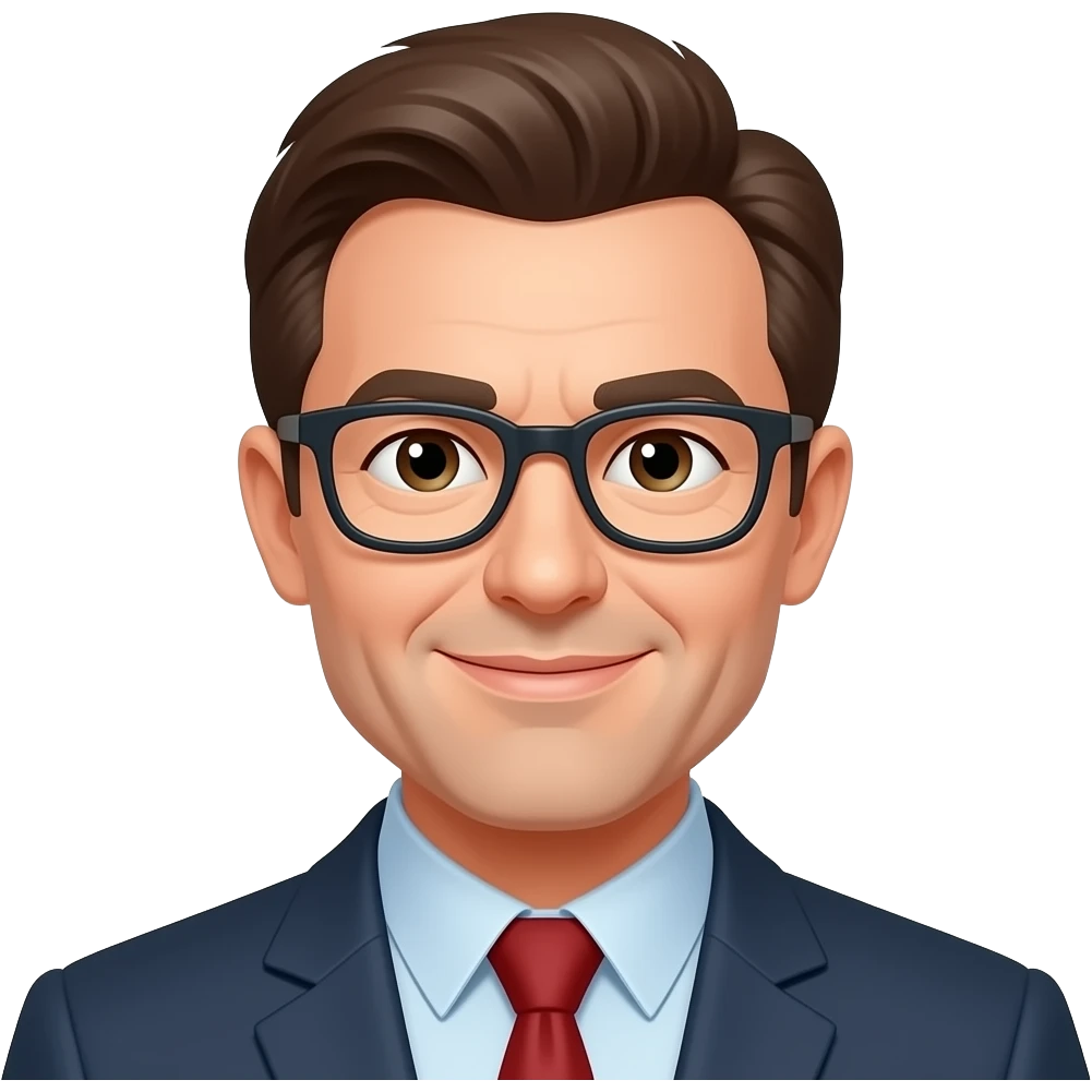 science teacher   brown hair no glasses middle aged man emoji