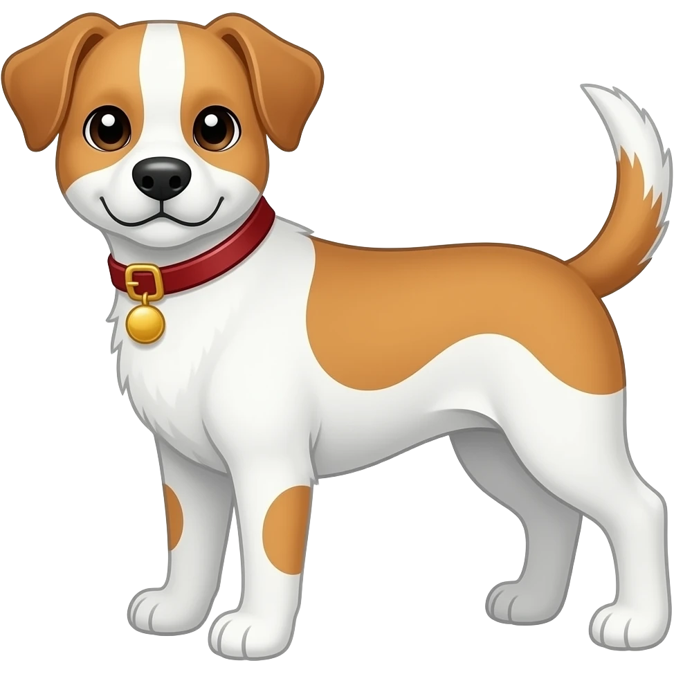 dog coloring page emoji