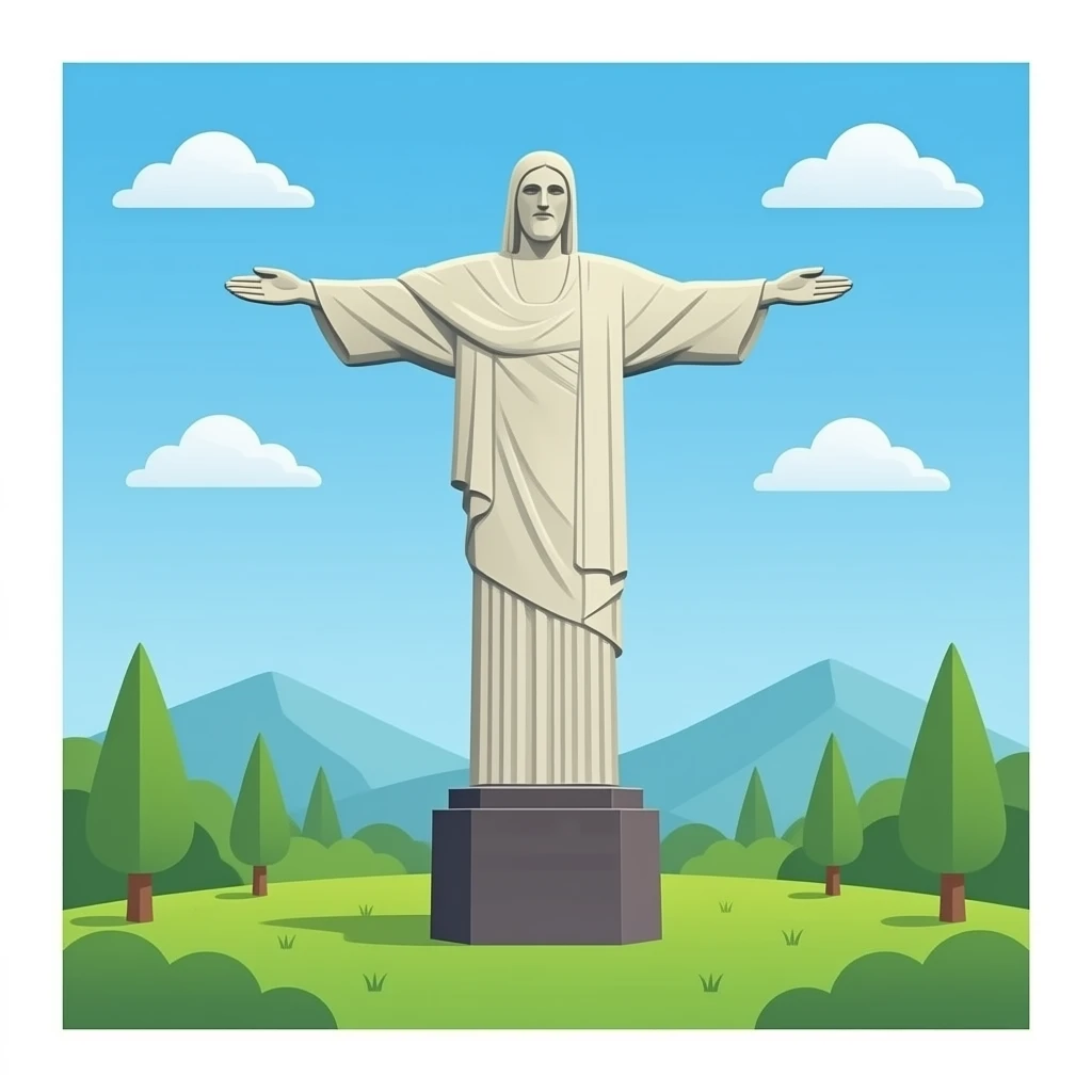 christ the Redeemer emoji